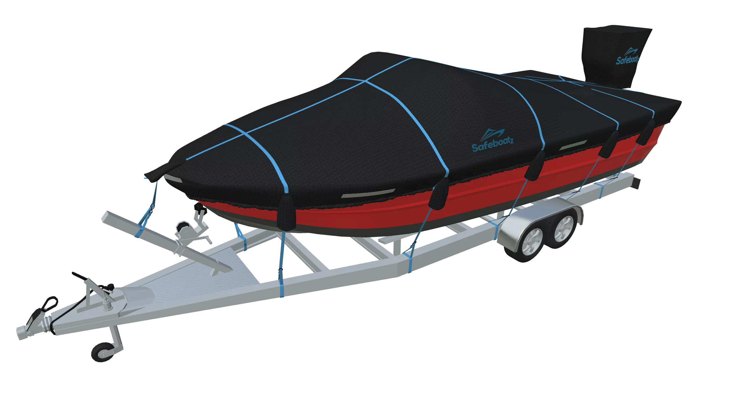 Safeboatz trailerable boat covers